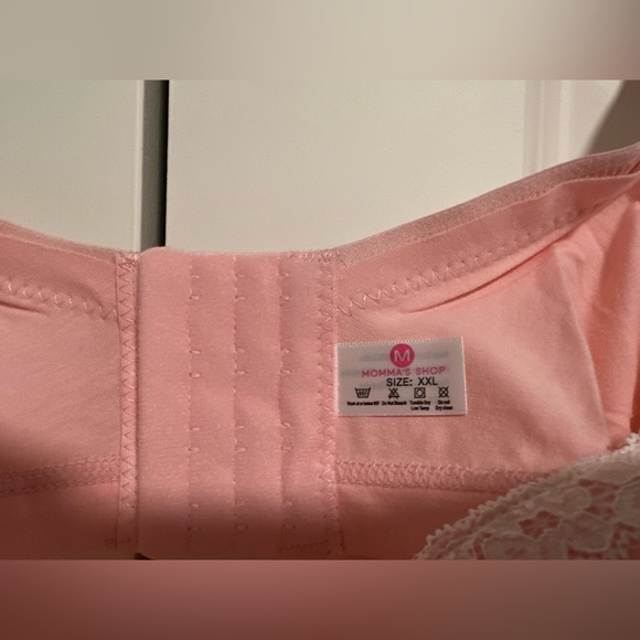 Momma’s Shop Pink Maternity/Nursing Bra Size XXL - Picture 2 of 13